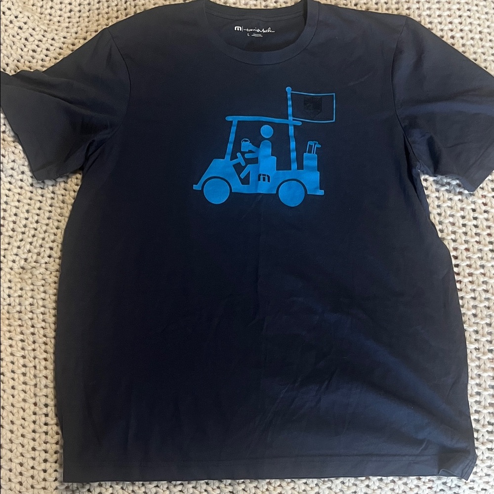 Navy Blue Graphic T-Shirt